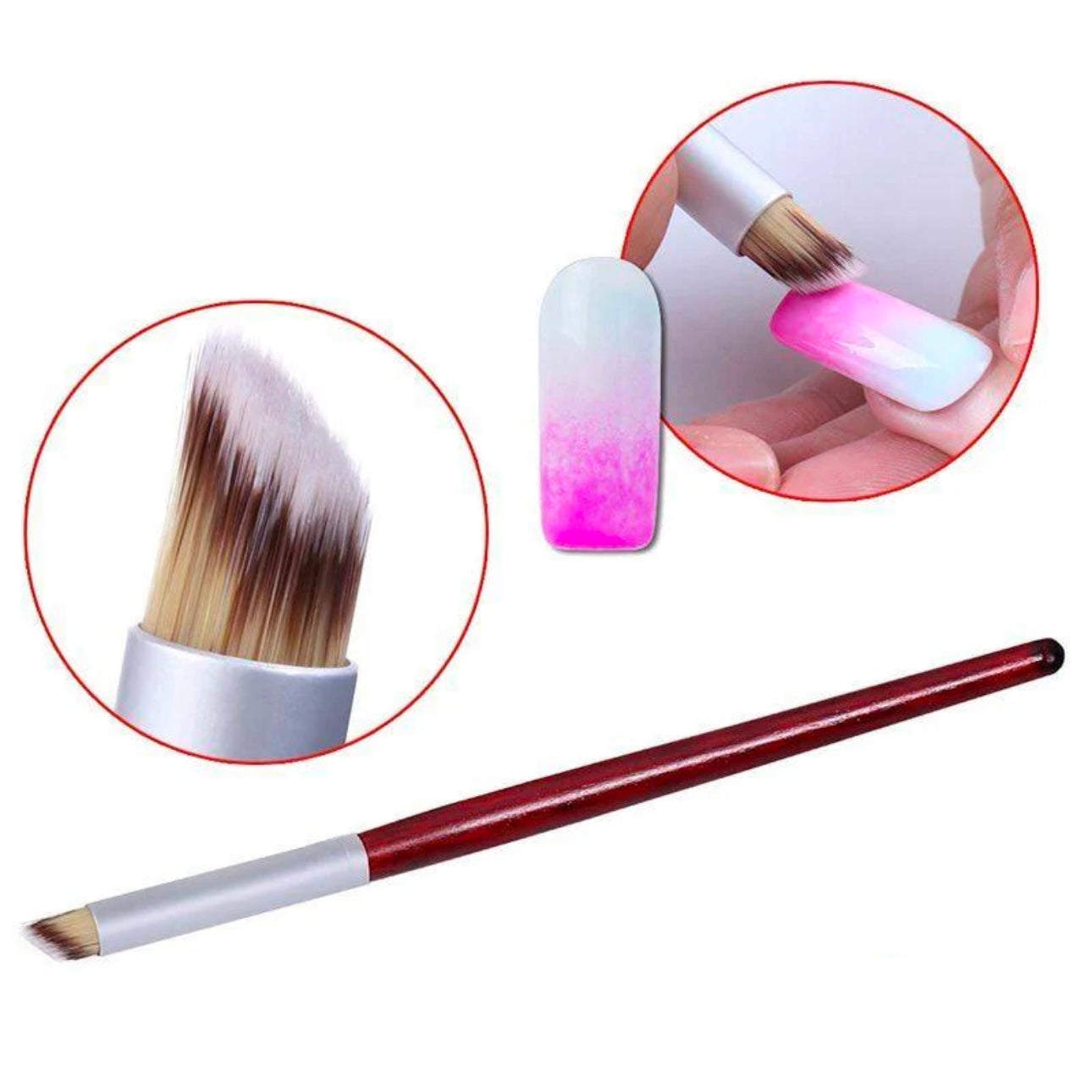 Angled Pigment Brush