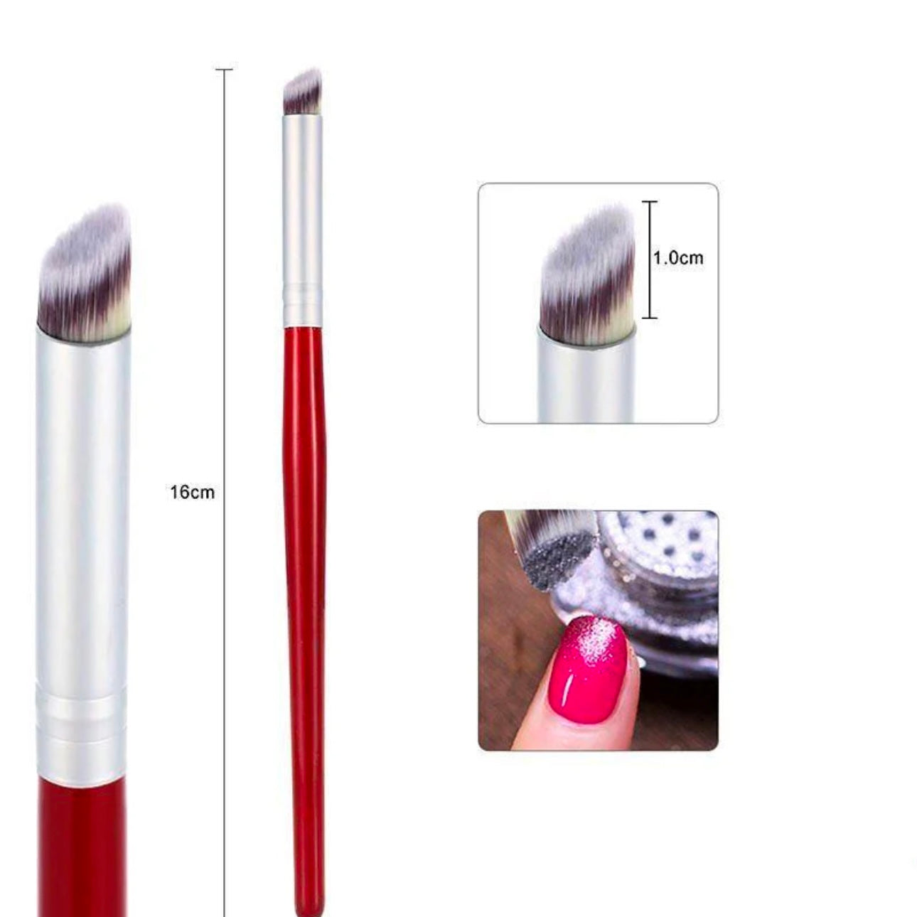 Angled Pigment Brush