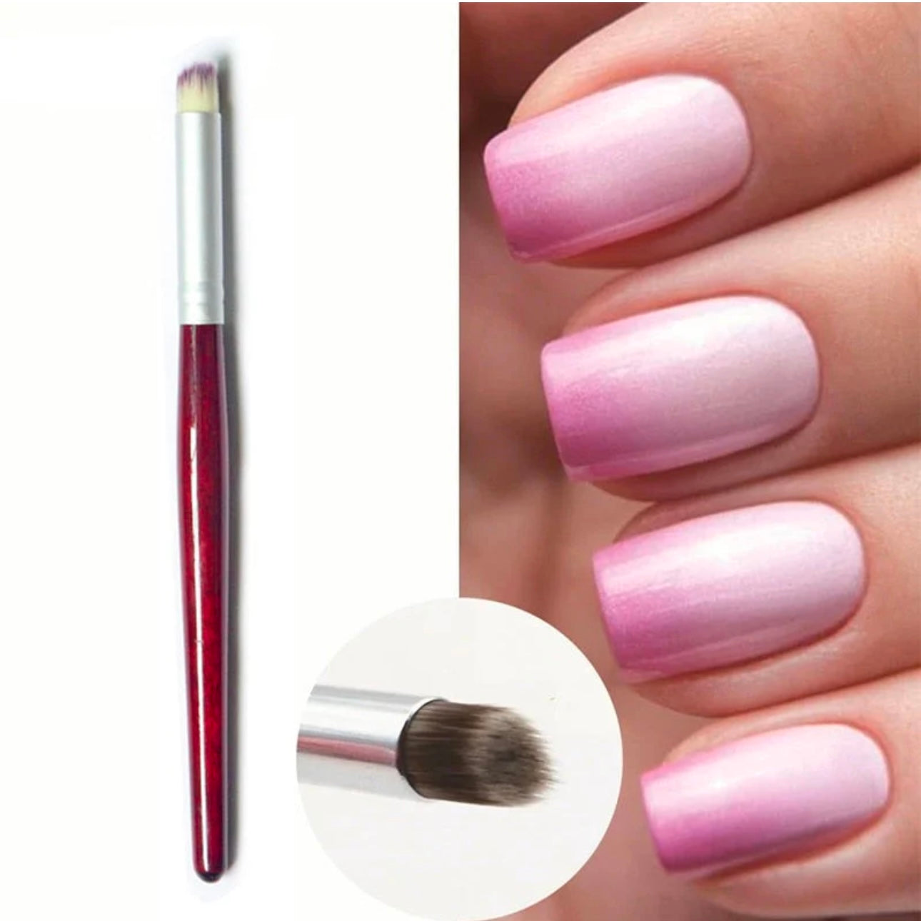Angled Pigment Brush