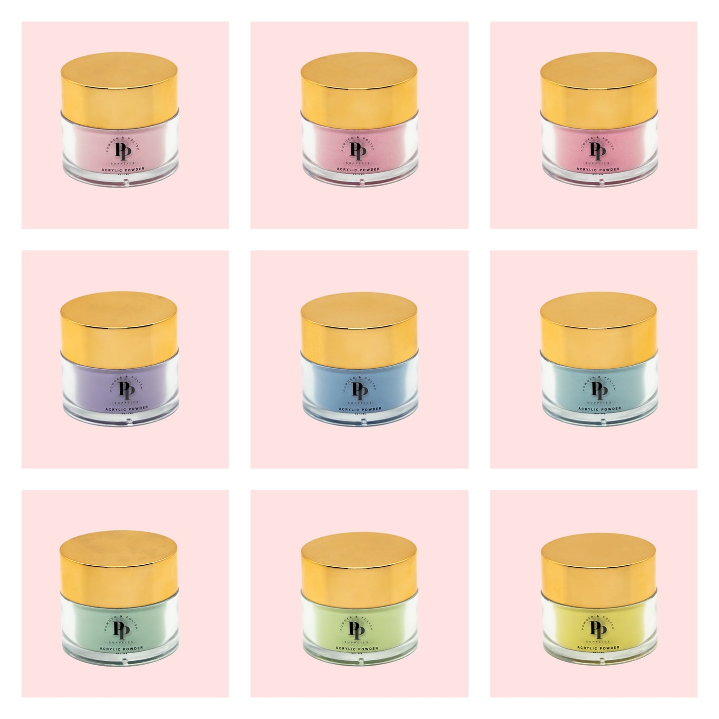 Spring Collection - Coloured Acrylic