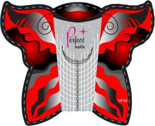 Red Butterfly - Perfect Nails - 300 roll