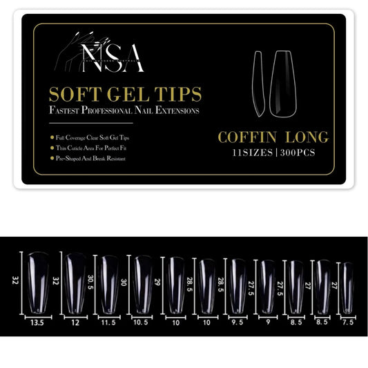 Coffin Gel Extensions - 300 box