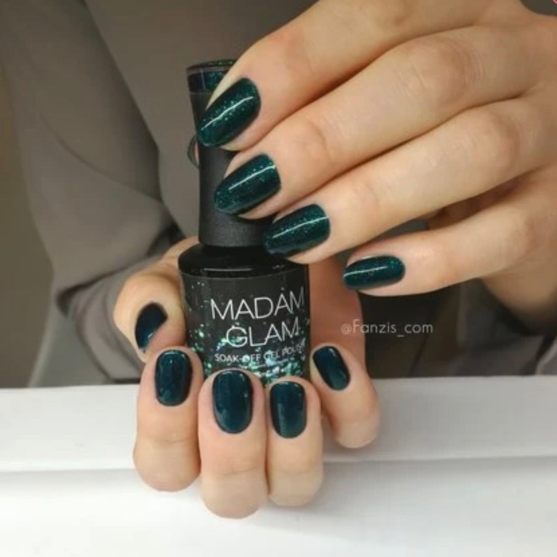 Glittery Emerald