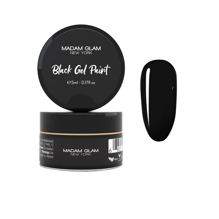 Black Gel Paint
